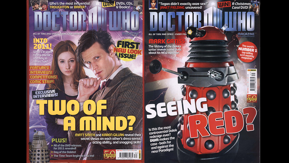 Our Mentions In Doctor Who Magazine!!